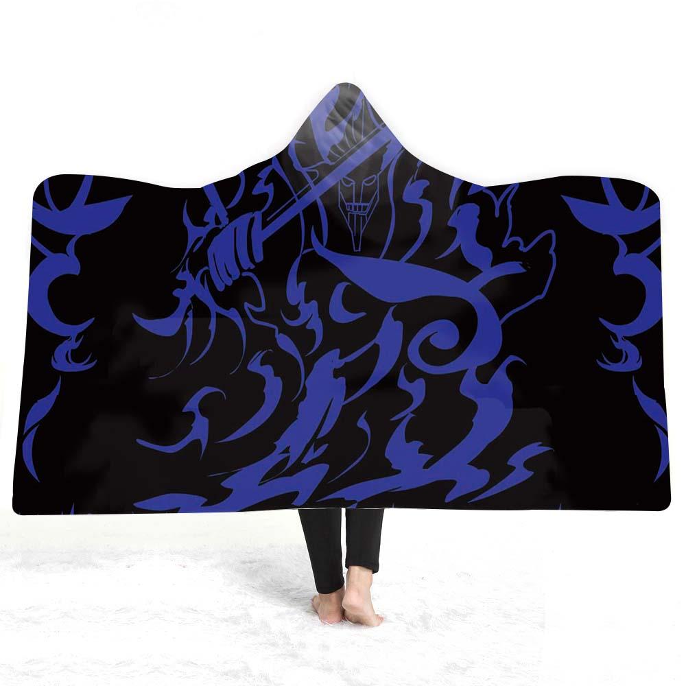 anime hooded blanket