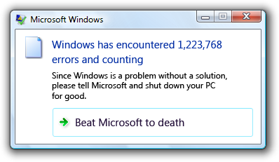 Windows Error Code 